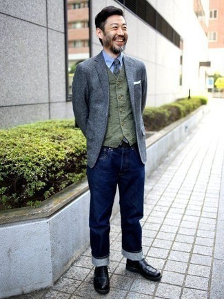 Wie Freizeitstiefel mit Businesshemdes zu kombinieren – 358 Herren Outfits