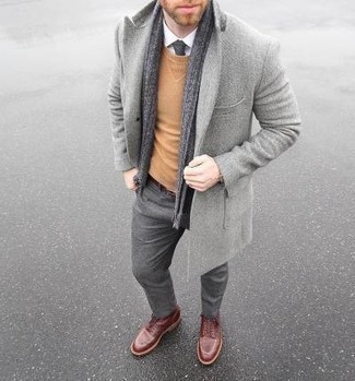 Wie Freizeitstiefel mit Businesshemdes zu kombinieren – 77 Herren Outfits kalt Wetter
