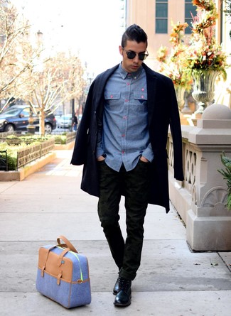 Wie Freizeitstiefel mit Businesshemdes zu kombinieren – 77 Herren Outfits kalt Wetter