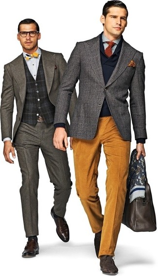 Wie Freizeitstiefel mit Businesshemdes zu kombinieren – 358 Herren Outfits