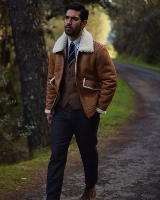 Wie Freizeitstiefel mit Businesshemdes zu kombinieren – 358 Herren Outfits