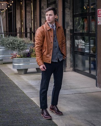 Wie Freizeitstiefel mit Businesshemdes zu kombinieren – 358 Herren Outfits