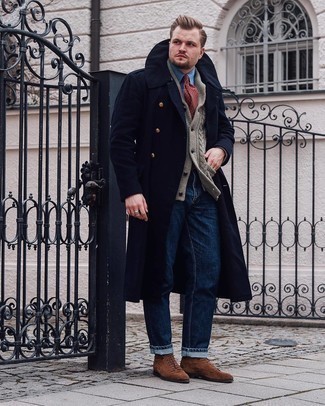 Wie Freizeitstiefel mit Businesshemdes zu kombinieren – 358 Herren Outfits