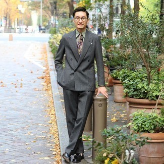 Dunkelgrauen Wollanzug mit Karomuster kombinieren – 53 Herren Outfits