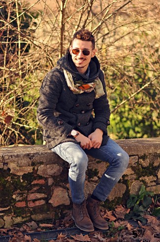 Dunkelgrauen Überzug kombinieren – 2000+ Herren Outfits