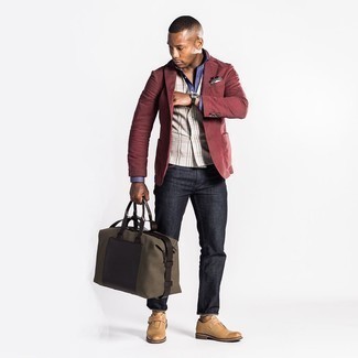 Welche Westen mit dunkelgrauer Jeans zu tragen – 19 Herren Outfits
