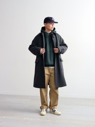 Welche Chinohosen mit dunkelgrauen Mantels zu tragen – 597+ Herren Outfits