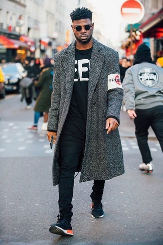 Welche Chinohosen mit dunkelgrauen Mantels zu tragen – 597+ Herren Outfits