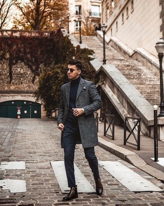 Welche Chinohosen mit dunkelgrauen Mantels zu tragen – 597+ Herren Outfits
