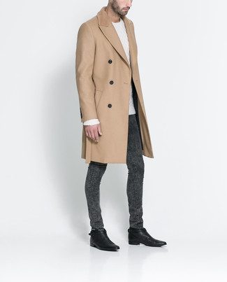 Dunkelgraue enge Jeans kombinieren – 520+ Herren Outfits