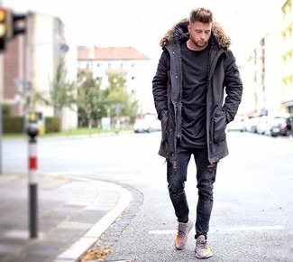 Dunkelgraue Turnschuhe kombinieren – 2000+ Herren Outfits