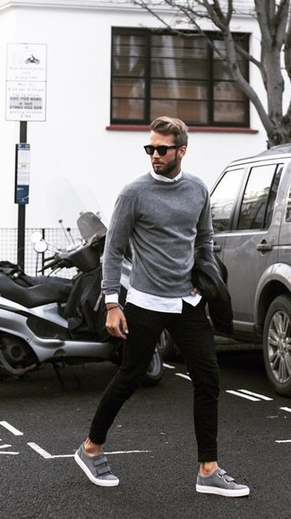 Dunkelgraue Turnschuhe kombinieren – 2000+ Herren Outfits