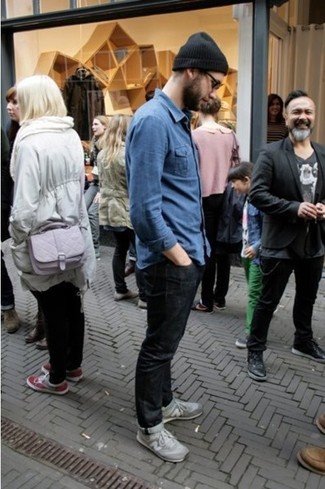 Dunkelgraue Turnschuhe kombinieren – 2000+ Herren Outfits