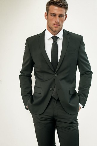Dunkelgraue Krawatte kombinieren – 922+ Herren Outfits
