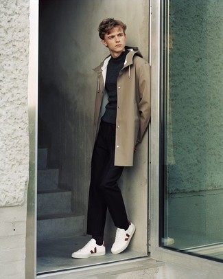 Dunkelgrauen Rollkragenpullover kombinieren – 1121+ Herren Outfits