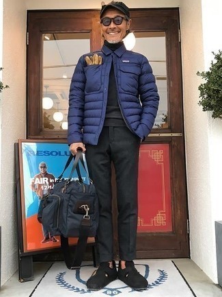 Dunkelgrauen Rollkragenpullover kombinieren – 1121+ Herren Outfits