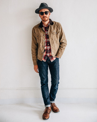 Dunkelgrauen Wollhut kombinieren – 268 Herren Outfits