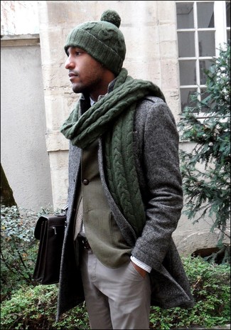 Hemd mit Karomuster kombinieren – 19 Winter Herren Outfits