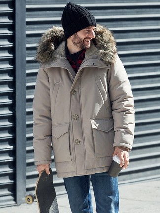 Hemd mit Karomuster kombinieren – 19 Winter Herren Outfits