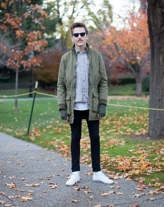 Hemd mit Karomuster kombinieren – 19 Winter Herren Outfits