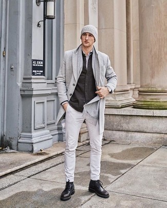 Hemd mit Karomuster kombinieren – 19 Winter Herren Outfits