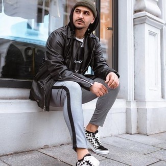 Schuhe mit Karomuster kombinieren – 46 Herbst Herren Outfits