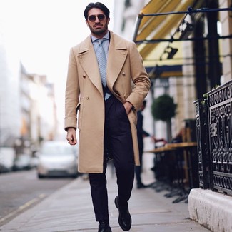 Krawatte mit Karomuster kombinieren – 56 Herbst Herren Outfits