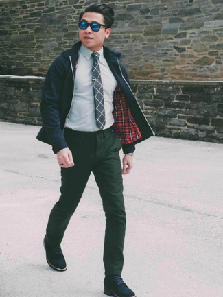 Krawatte mit Karomuster kombinieren – 56 Herbst Herren Outfits