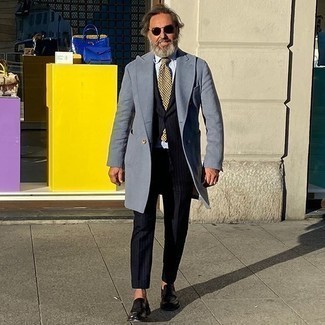 Krawatte mit Karomuster kombinieren – 56 Herbst Herren Outfits