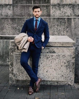 Krawatte mit Karomuster kombinieren – 23 Herren Outfits kühl Wetter