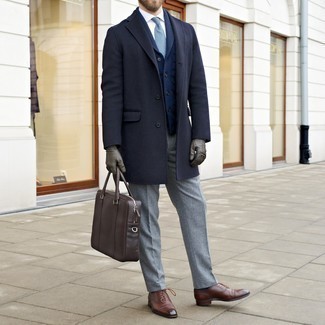 Krawatte mit Karomuster kombinieren – 56 Herbst Herren Outfits