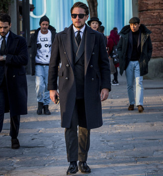 Krawatte mit Karomuster kombinieren – 56 Herbst Herren Outfits