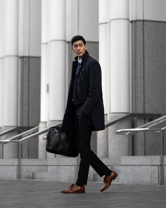 Krawatte mit Karomuster kombinieren – 56 Herbst Herren Outfits