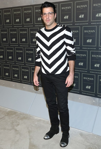 Pullover mit Chevron-Muster kombinieren – 18 Herren Outfits warm Wetter