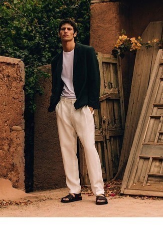 Wie Chinohose mit Sandalen zu kombinieren – 623+ Herren Outfits