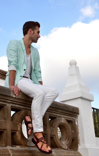 Wie Chinohose mit Sandalen zu kombinieren – 623+ Herren Outfits