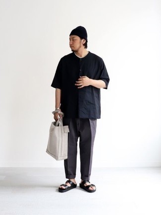 Wie Chinohose mit Sandalen zu kombinieren – 623+ Herren Outfits
