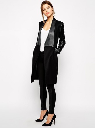 Wie Mantel mit Pumps zu kombinieren – 498 Damen Outfits