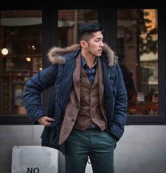Dunkelbraunes Sakko kombinieren – 60 Winter Herren Outfits