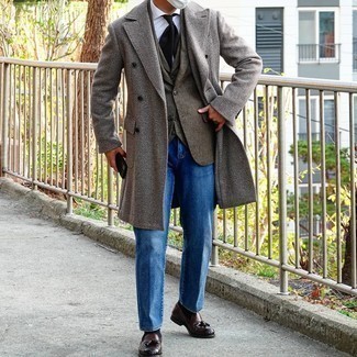 Dunkelbraunes Sakko kombinieren – 60 Winter Herren Outfits