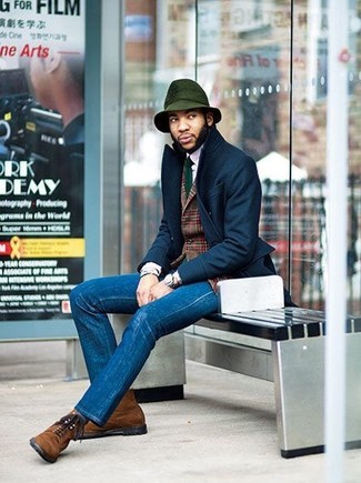 Dunkelbraunes Sakko kombinieren – 60 Winter Herren Outfits