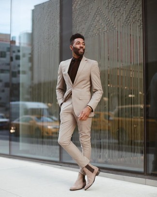 Dunkelbraunes Businesshemd kombinieren – 65 Herren Outfits