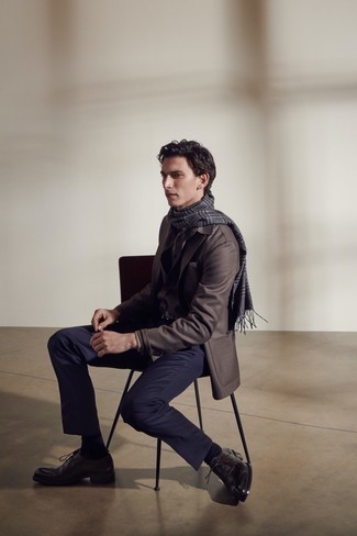 Dunkelbraunes Businesshemd kombinieren – 65 Herren Outfits