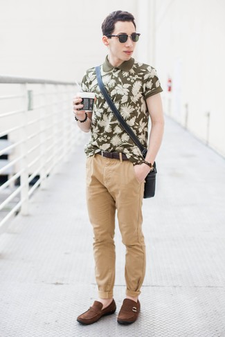 Welche Chinohosen mit dunkelbrauner Mokassins zu tragen – 66 Herren Outfits