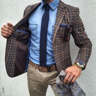 Dunkelbraune Jacke kombinieren – 667+ Smart-Casual Frühling Herren Outfits