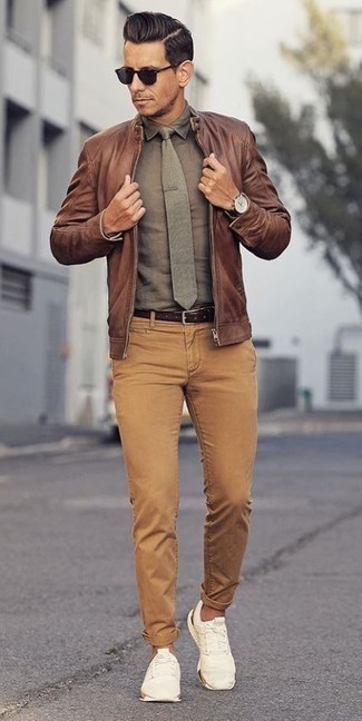 Dunkelbraune Jacke kombinieren – 667+ Smart-Casual Frühling Herren Outfits