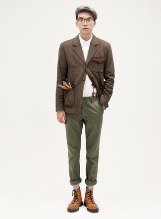 Dunkelbraune Jacke kombinieren – 667+ Smart-Casual Frühling Herren Outfits