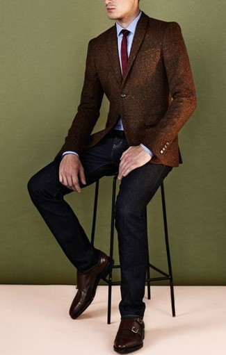 Dunkelbraune Jacke kombinieren – 667+ Smart-Casual Frühling Herren Outfits