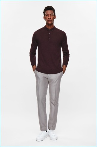 Dunkelbraunes Polohemd kombinieren – 163 Herren Outfits