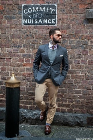 Dunkelbraune Krawatte kombinieren – 1682+ Herren Outfits